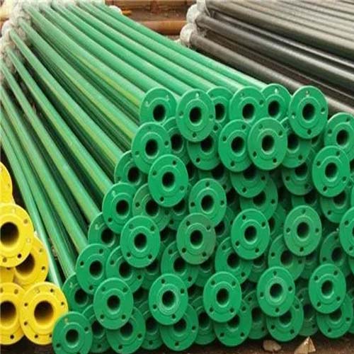 六盘水涂塑钢管施工案例